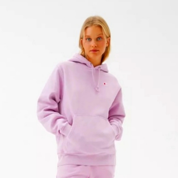 Champion Classic C Boyfriend Relaxed Reverse Weave Hoodie Sweatshirt
